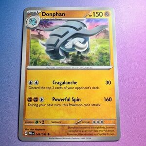 donphan - 049/091 (uncommon) — pokemon: paldean fates